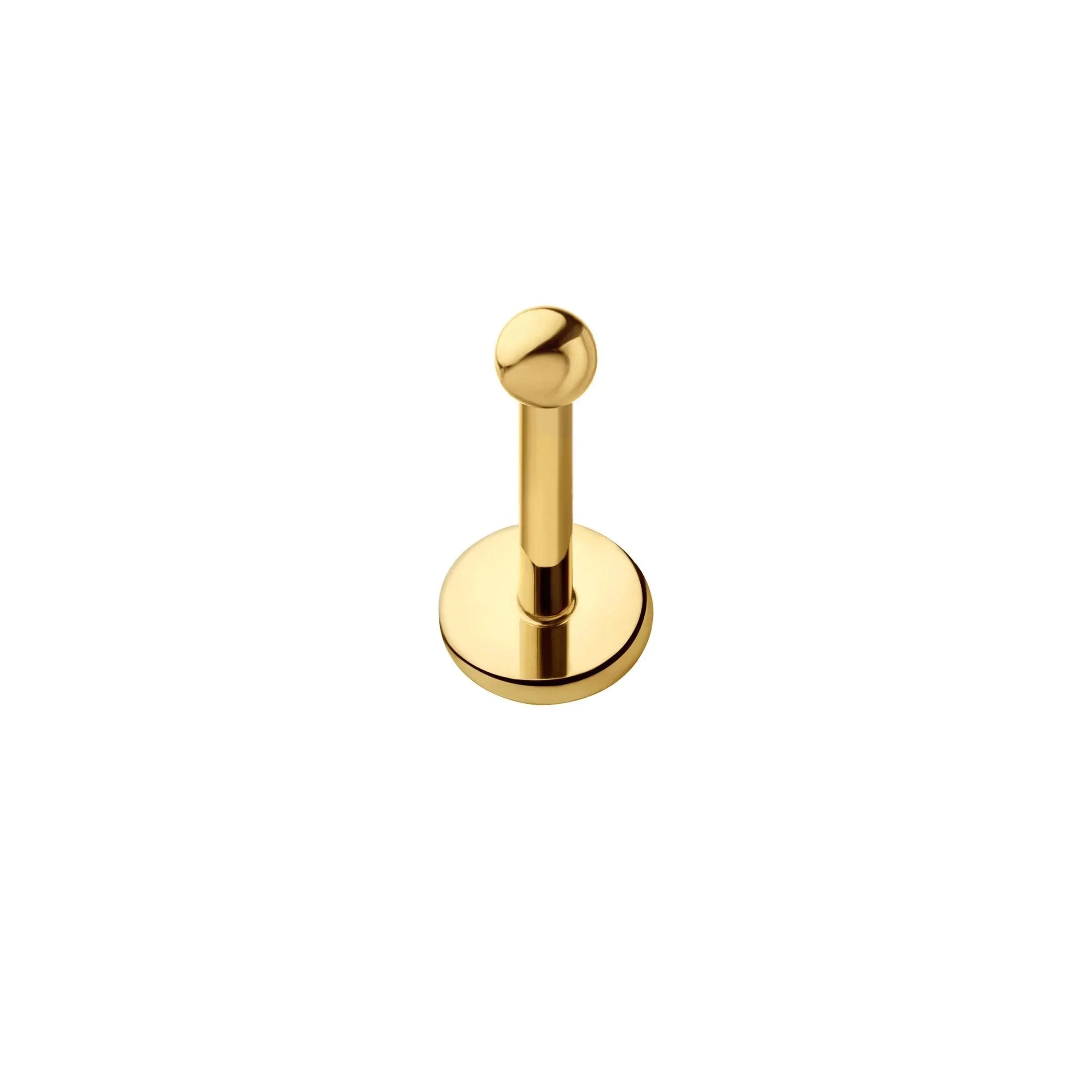 2mm Micro Dot Flat Back Stud - Surgical Steel