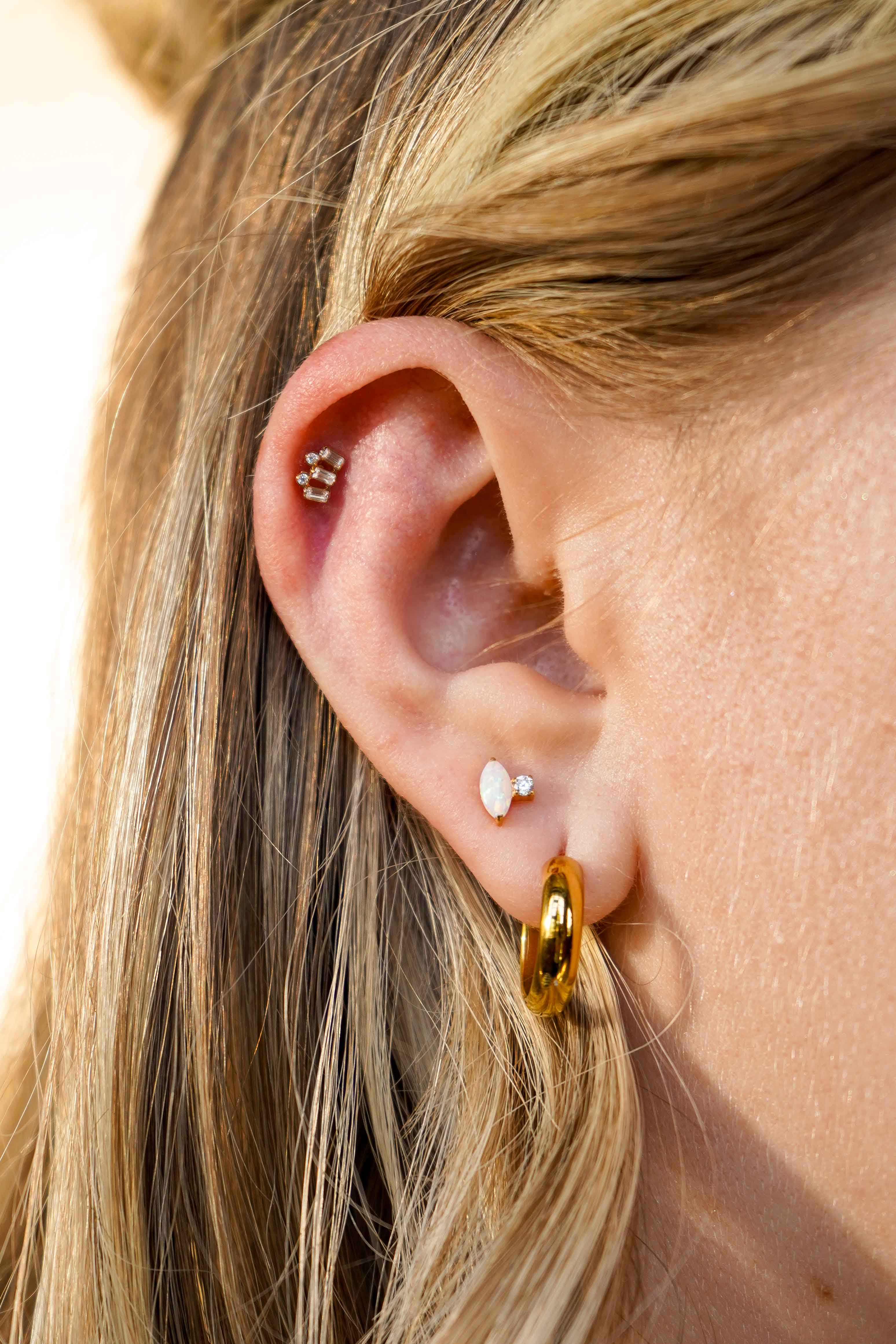 Fortune Teller Flat Back Stud
