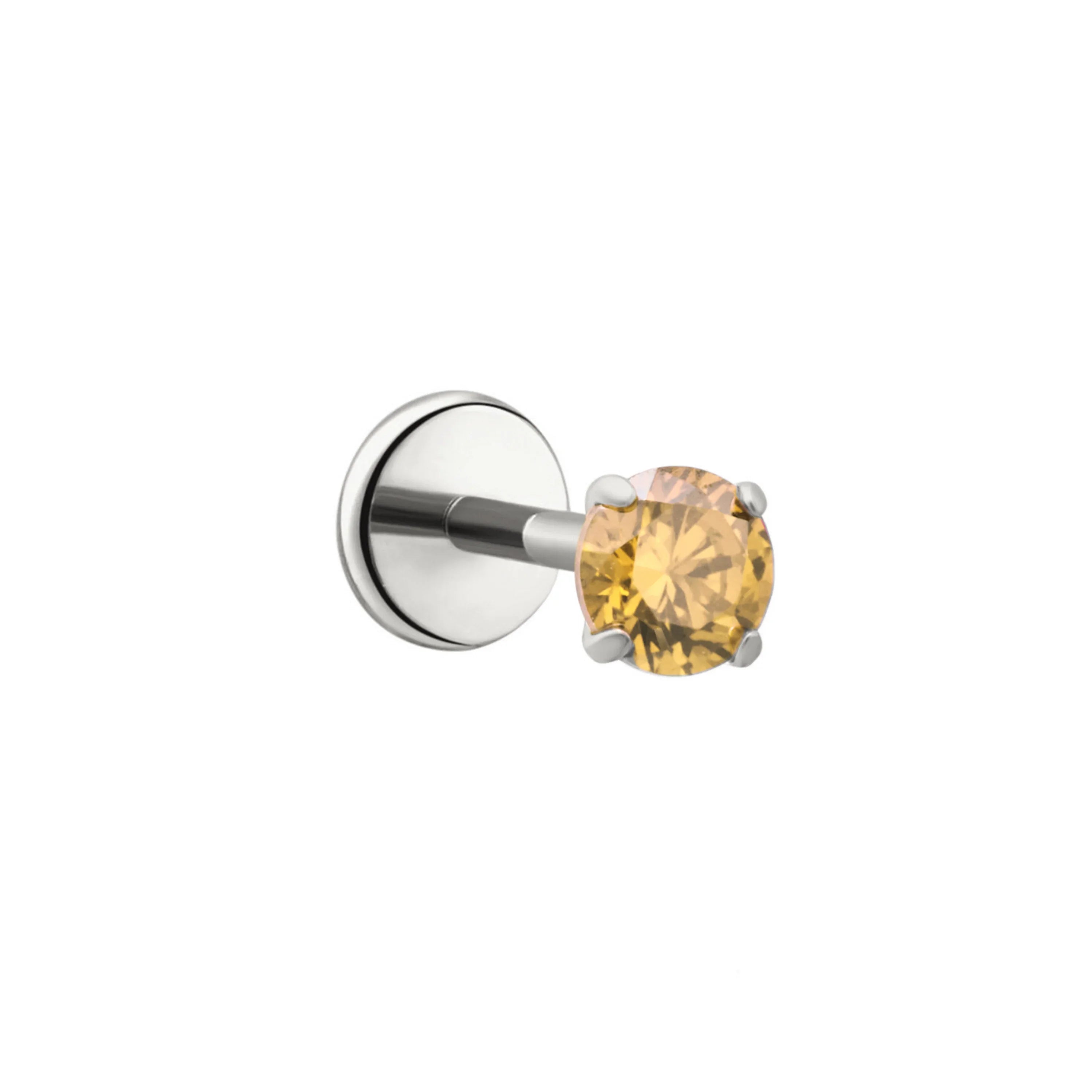 Birthstone Flat Back Stud