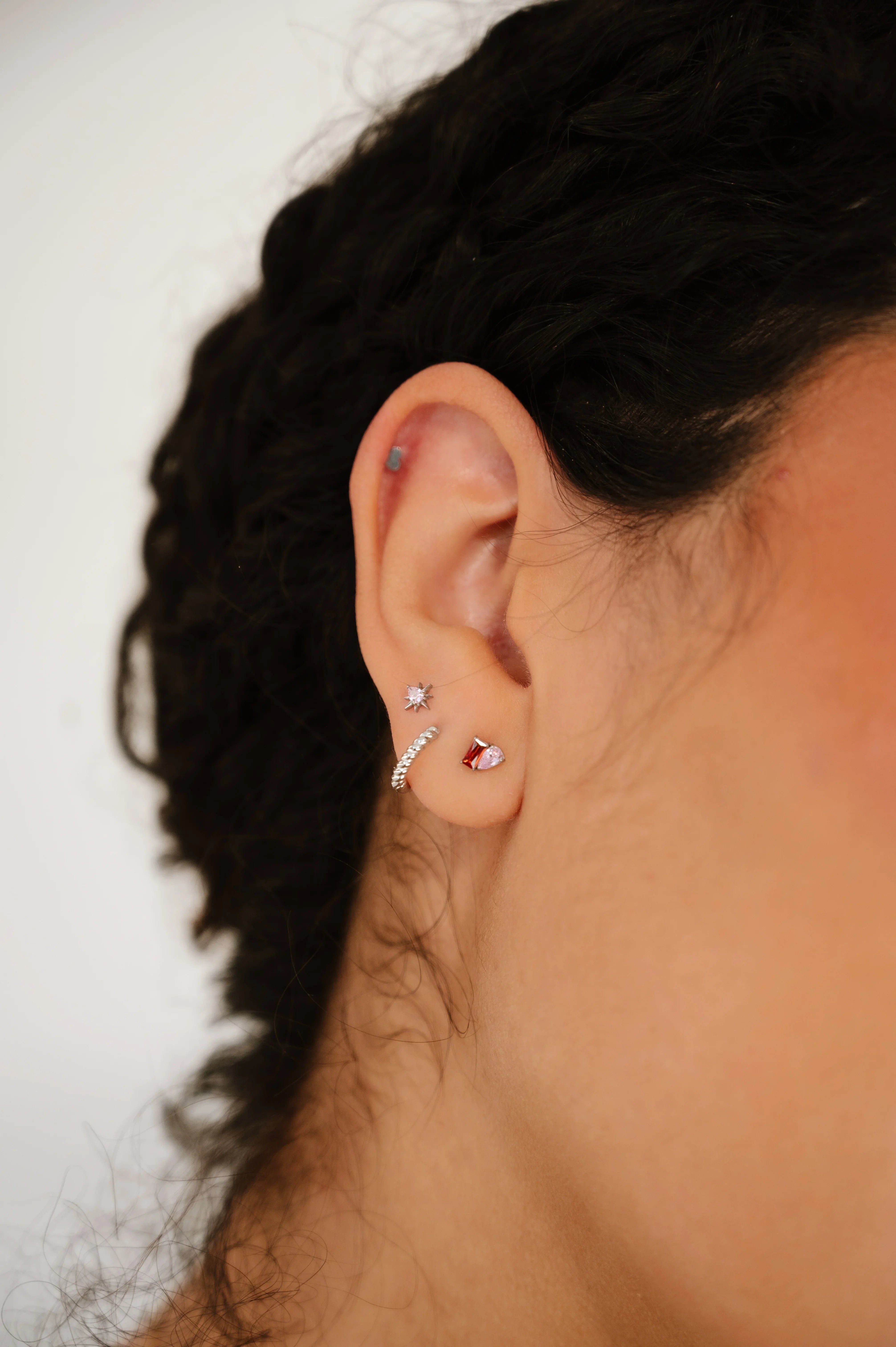 Toi et Moi Flat Back Stud