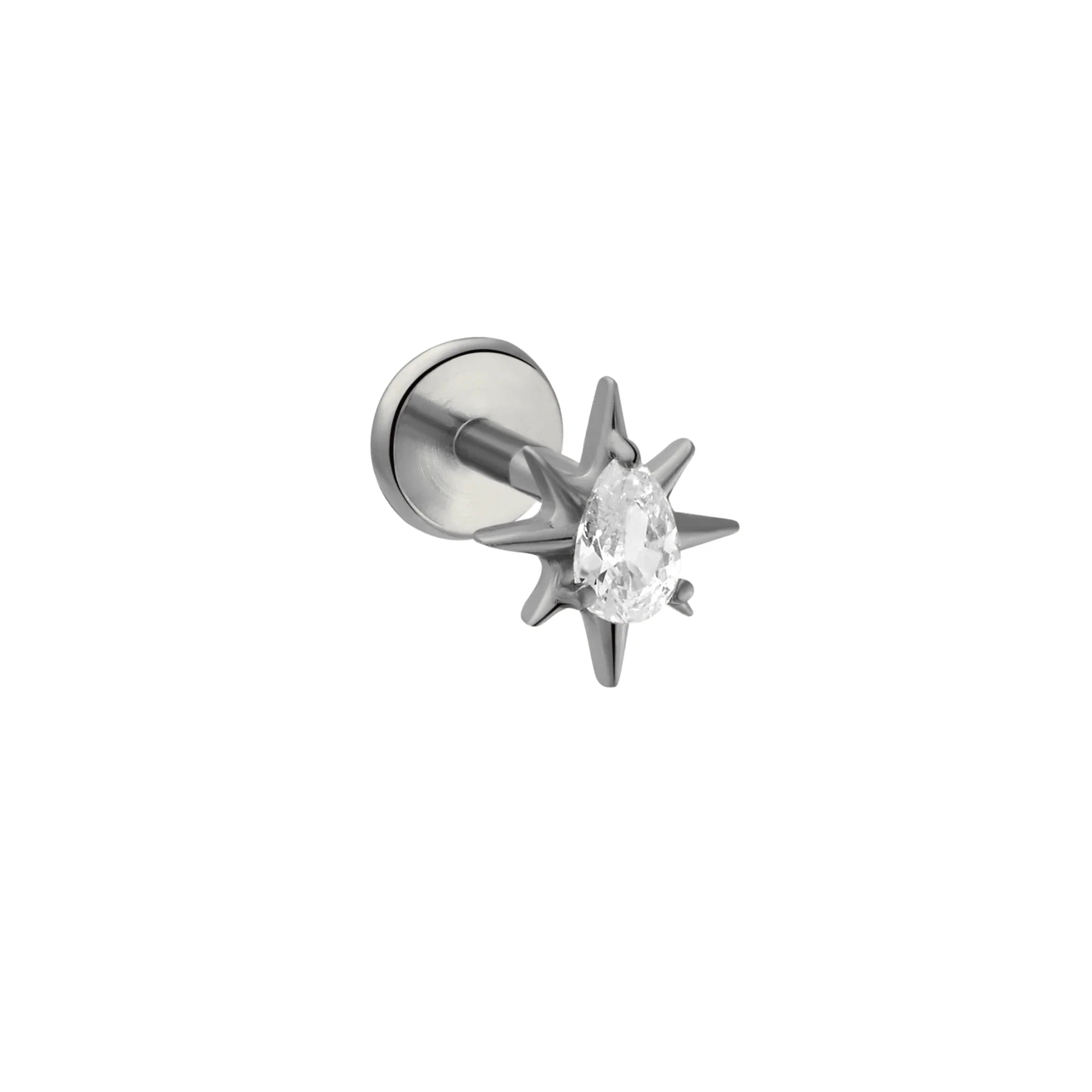 Dewdrop Flat Back Stud