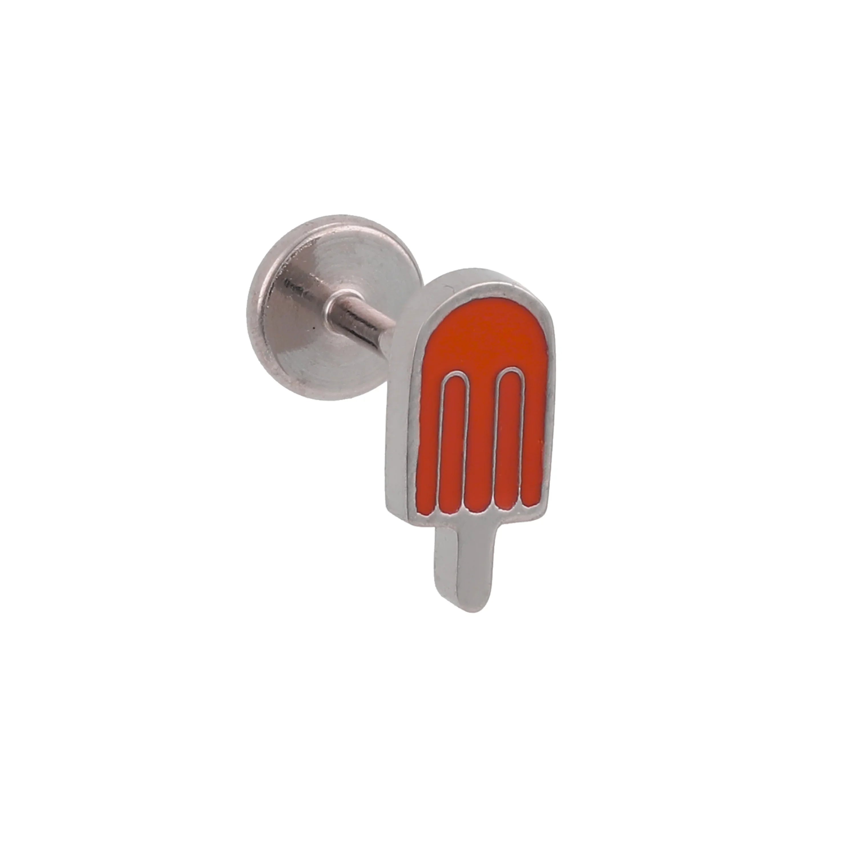 Popsicle Enamel Flat Back Stud