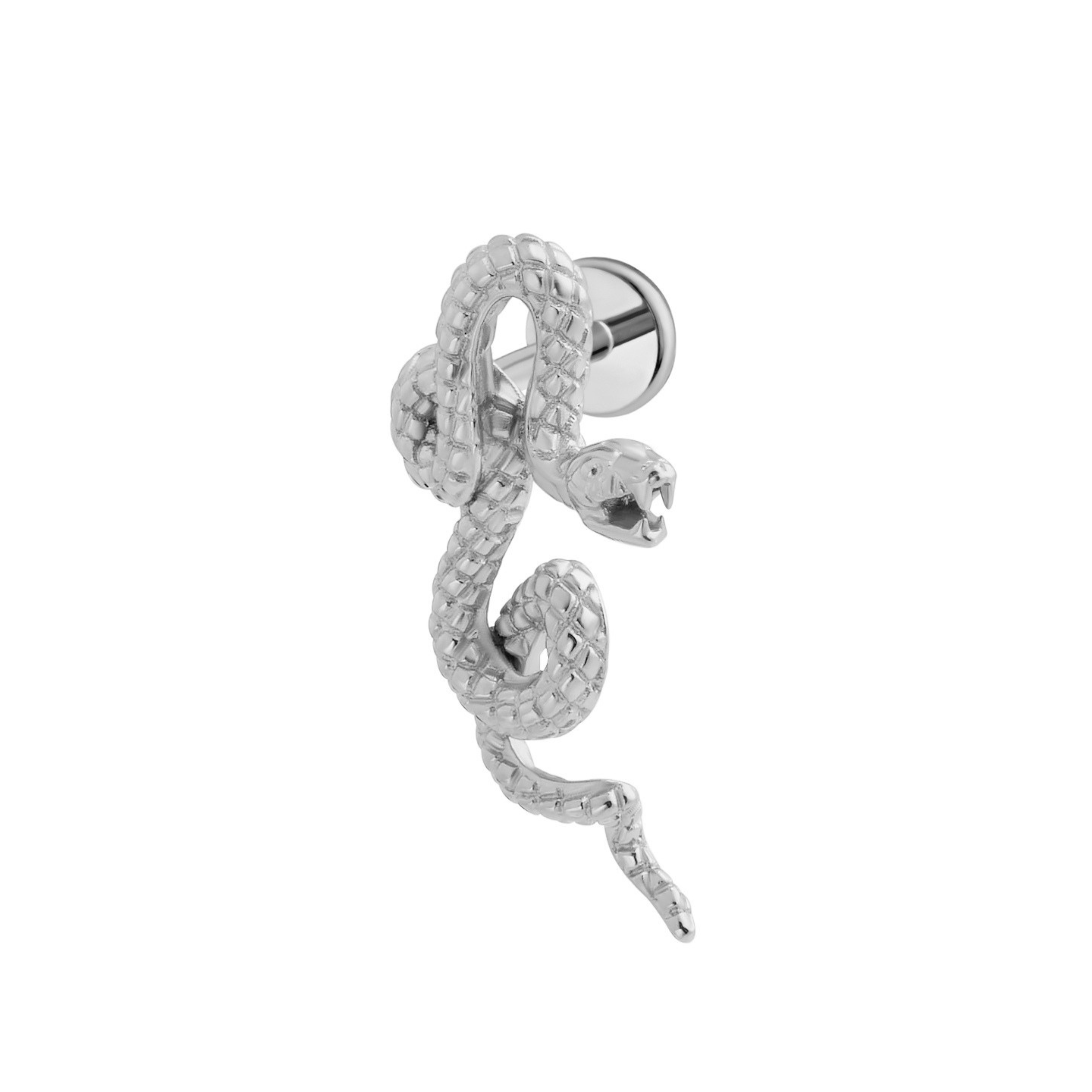Serpentine Flat Back Stud