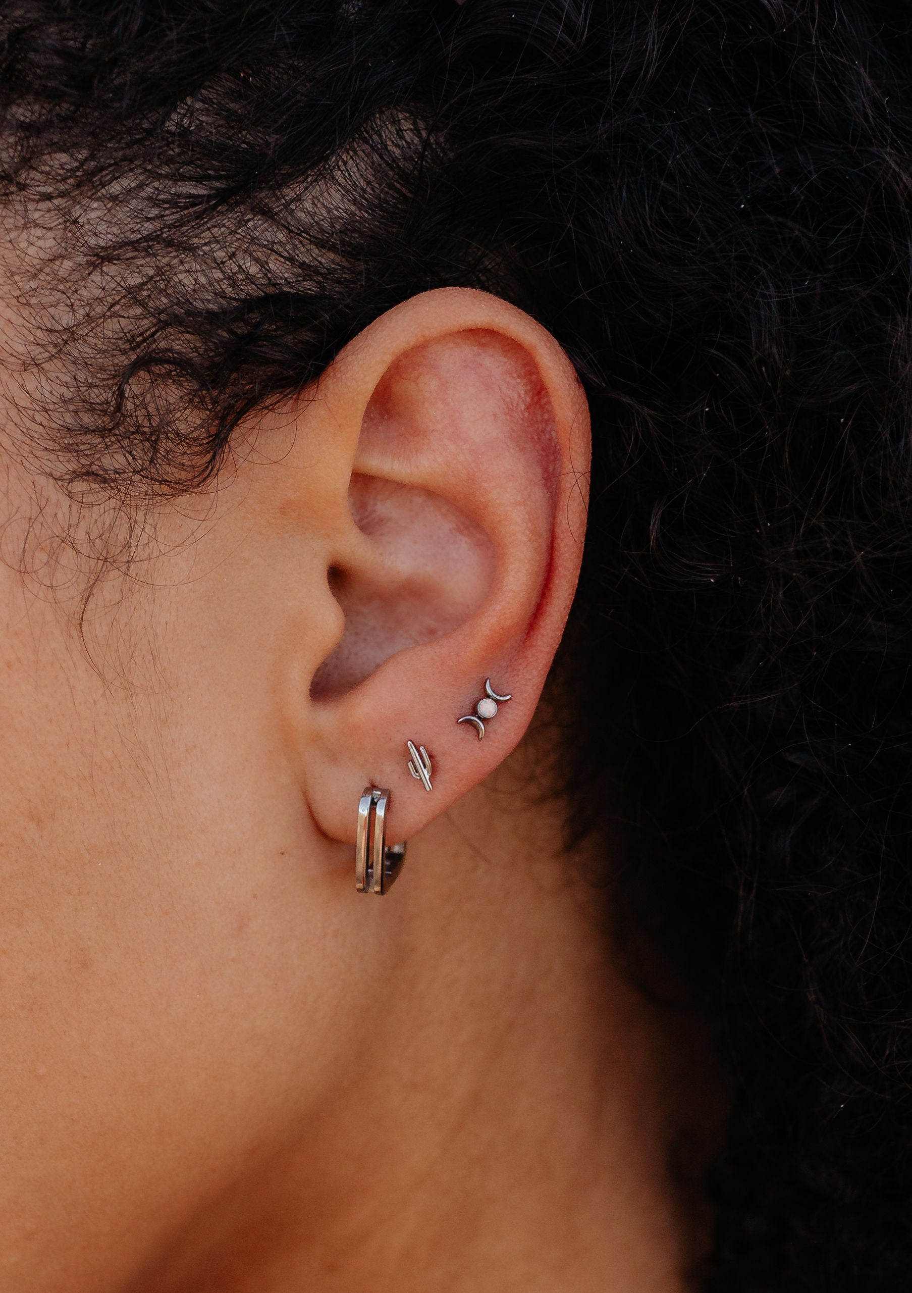 Cactus Flat Back Stud