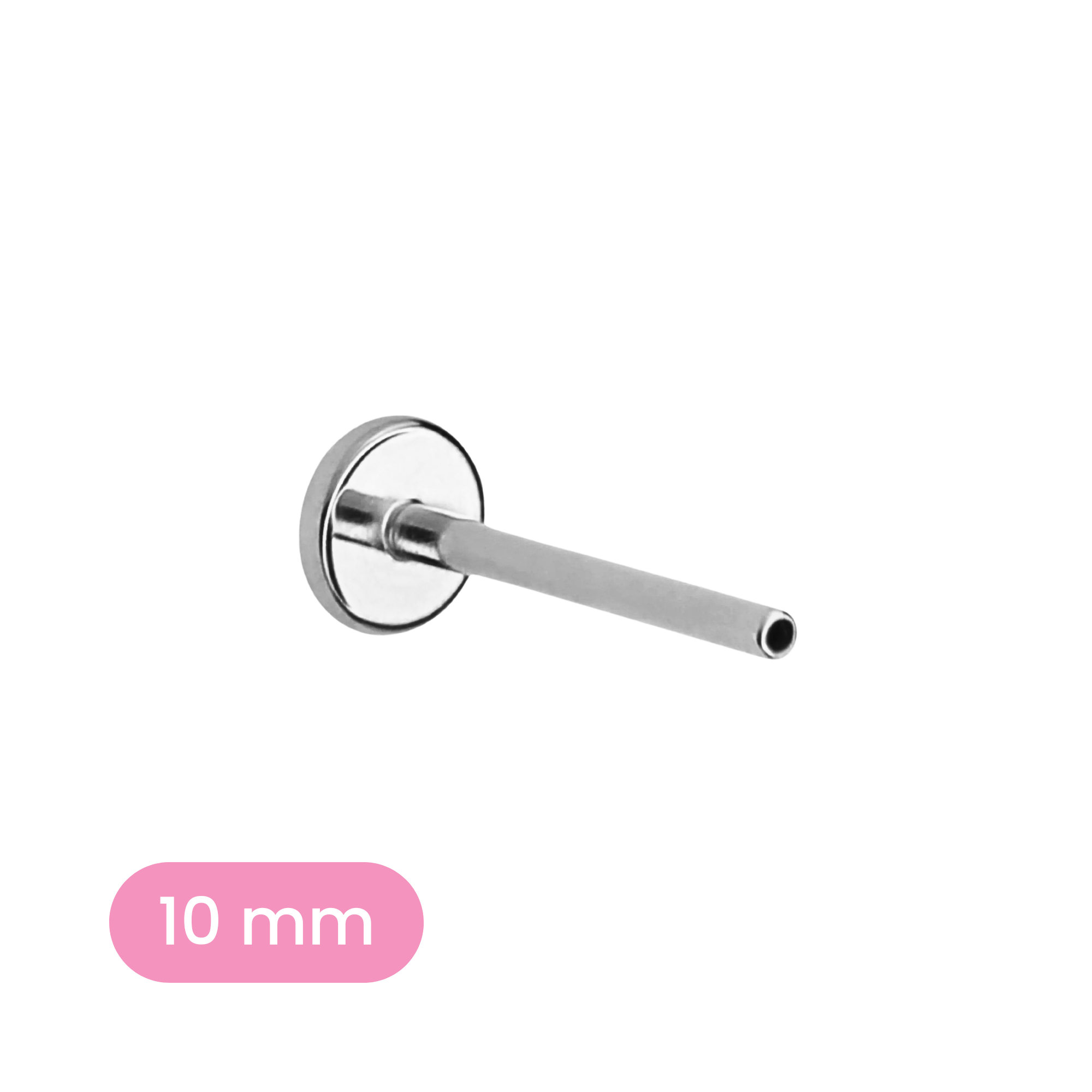 18 Gauge Flat Back Earring Post (Choose a Length)
