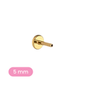 18 Gauge Flat Back Earring Post (Choose a Length)