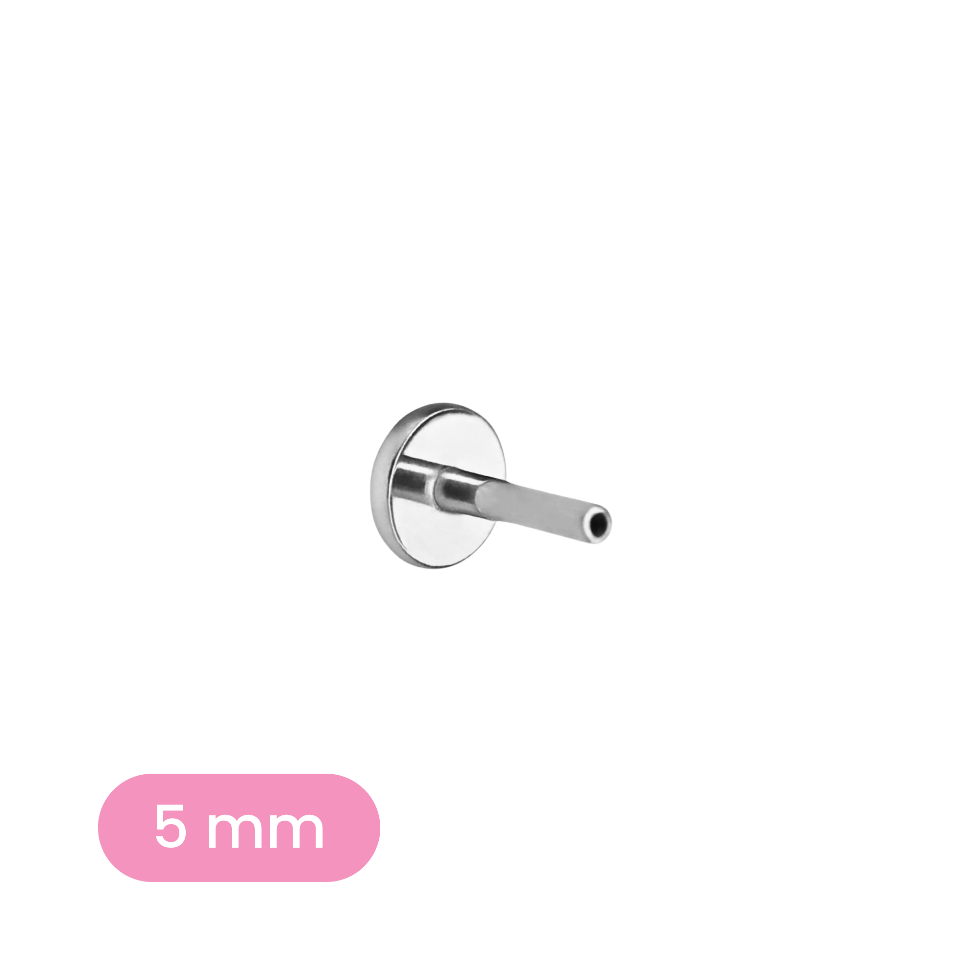 18 Gauge Flat Back Earring Post (Choose a Length)