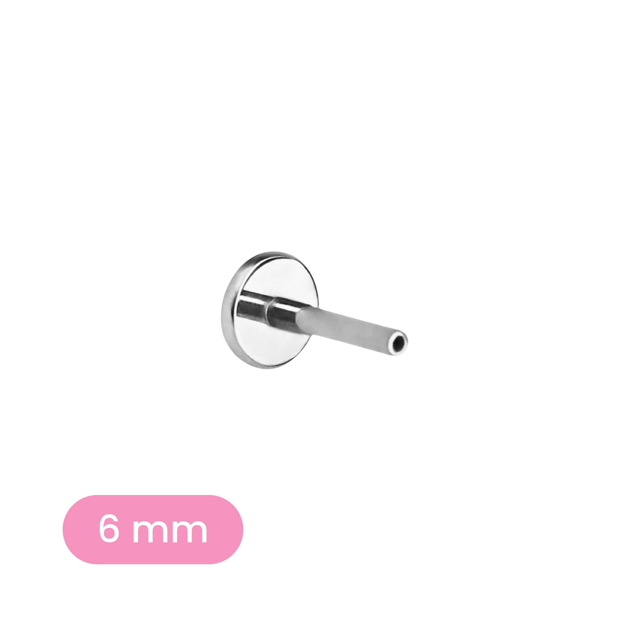 18 Gauge Flat Back Earring Post (Choose a Length)