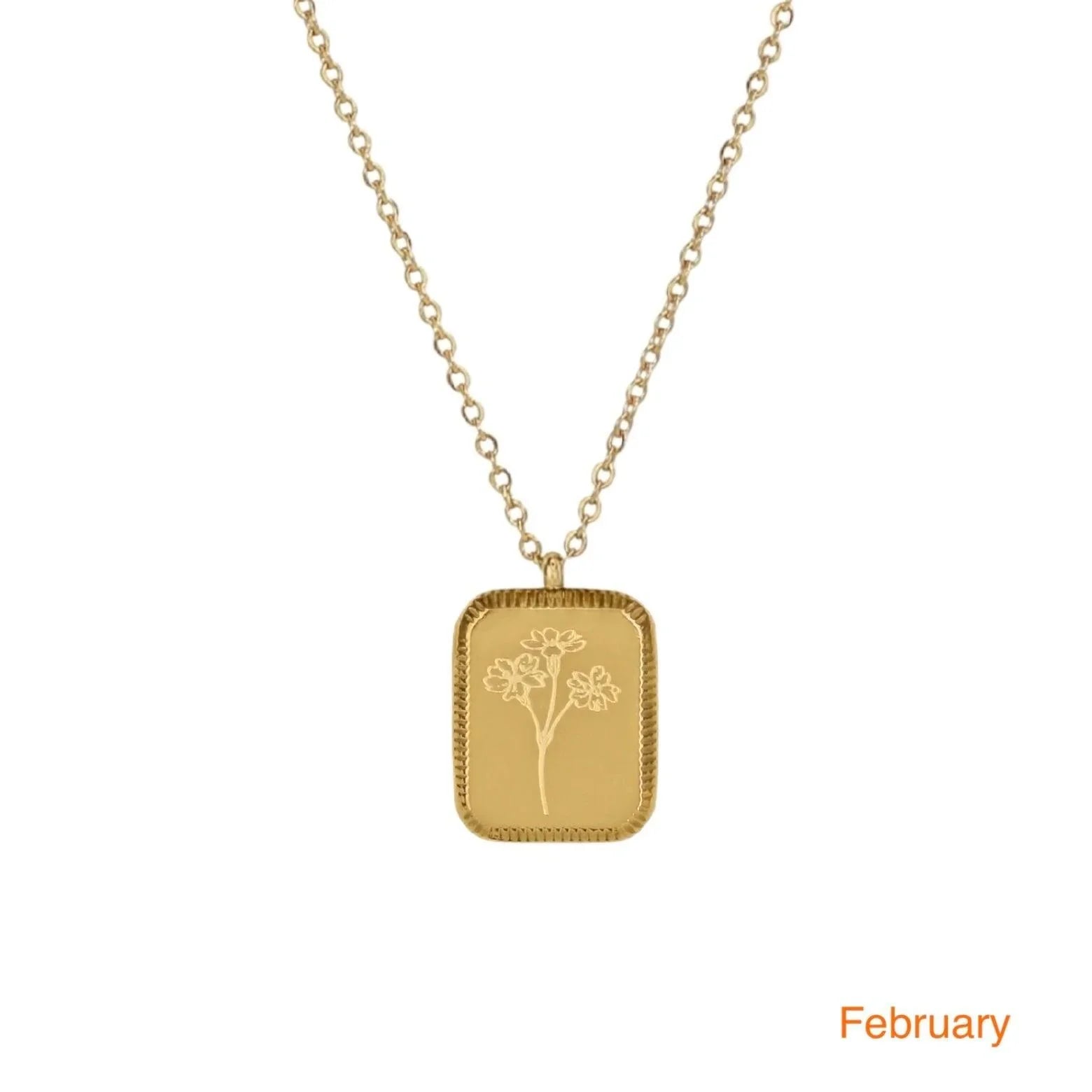 Birth Flower Necklace | Cords Club