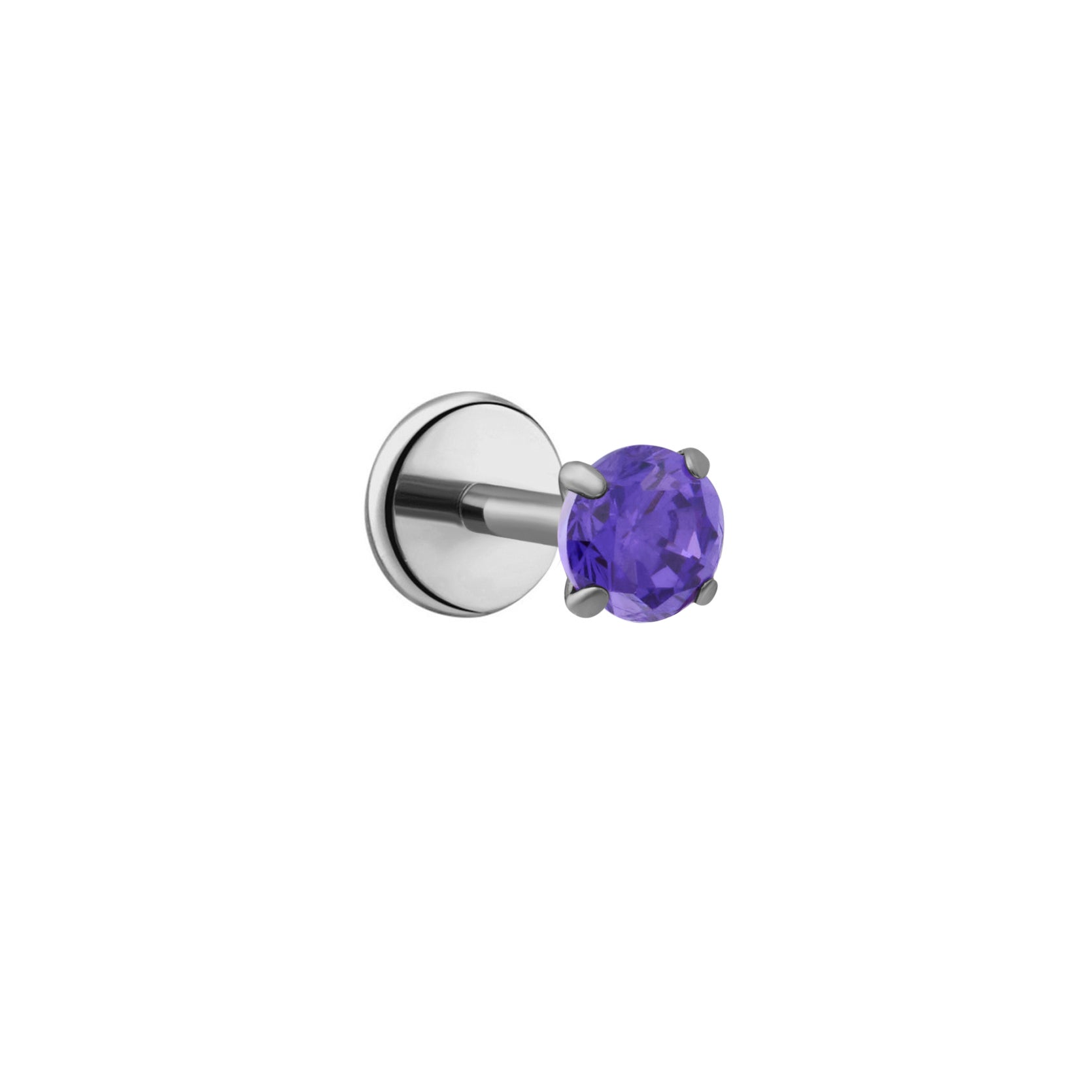 Birthstone Flat Back Stud