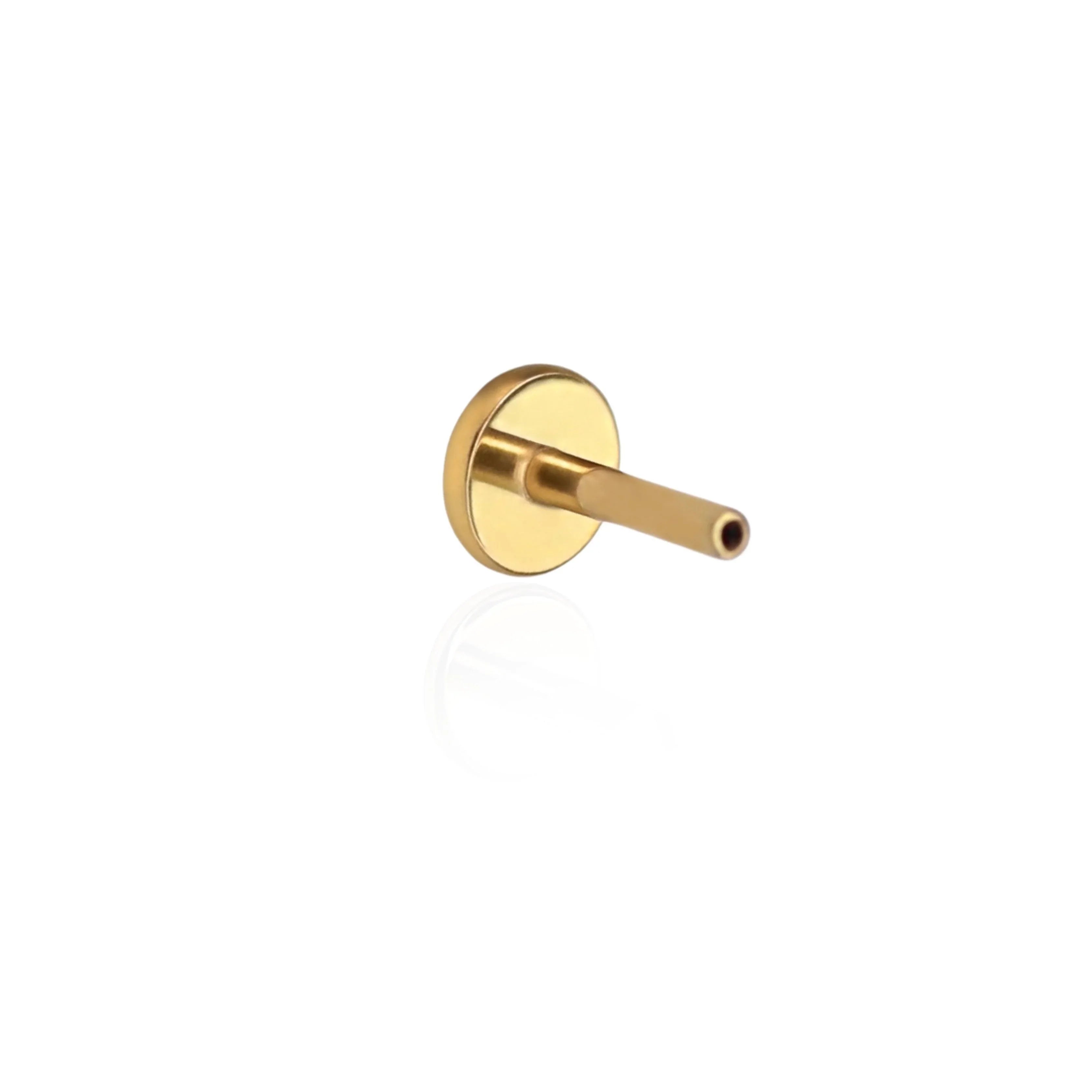 18 Gauge Flat Back Earring Post (Choose a Length)