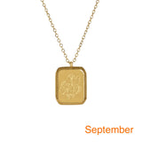 Birth Flower Necklace