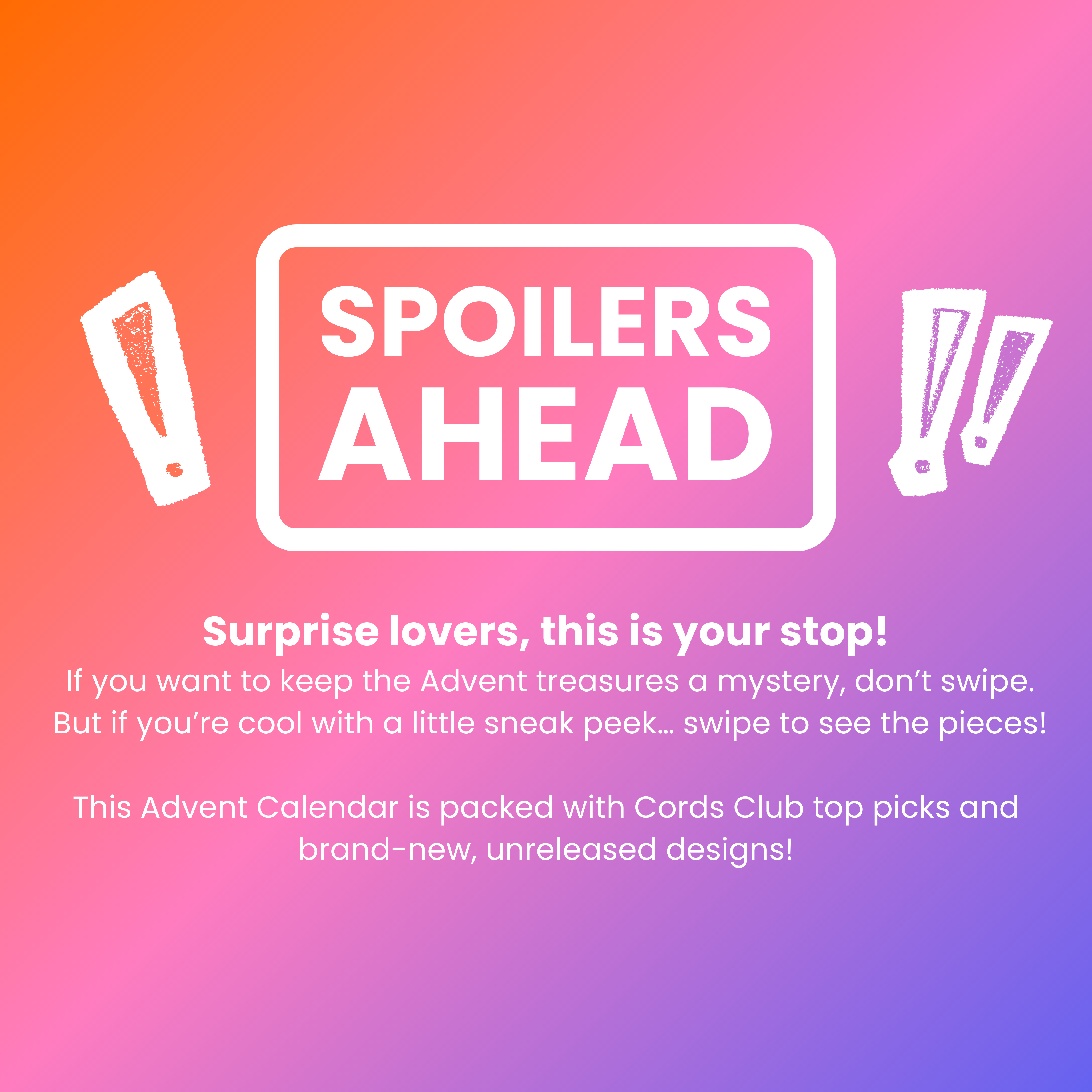 Holiday Advent Calendar