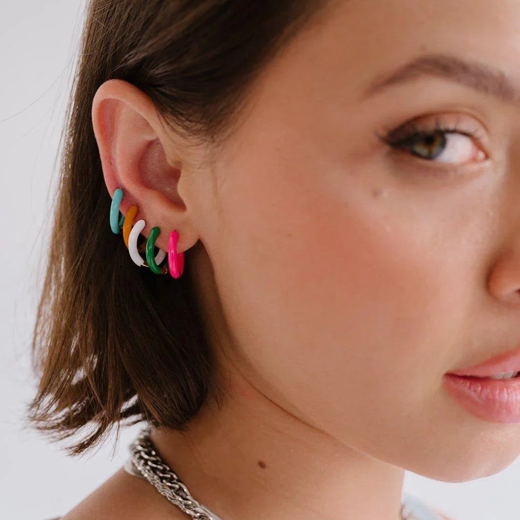 Enamel Hoops