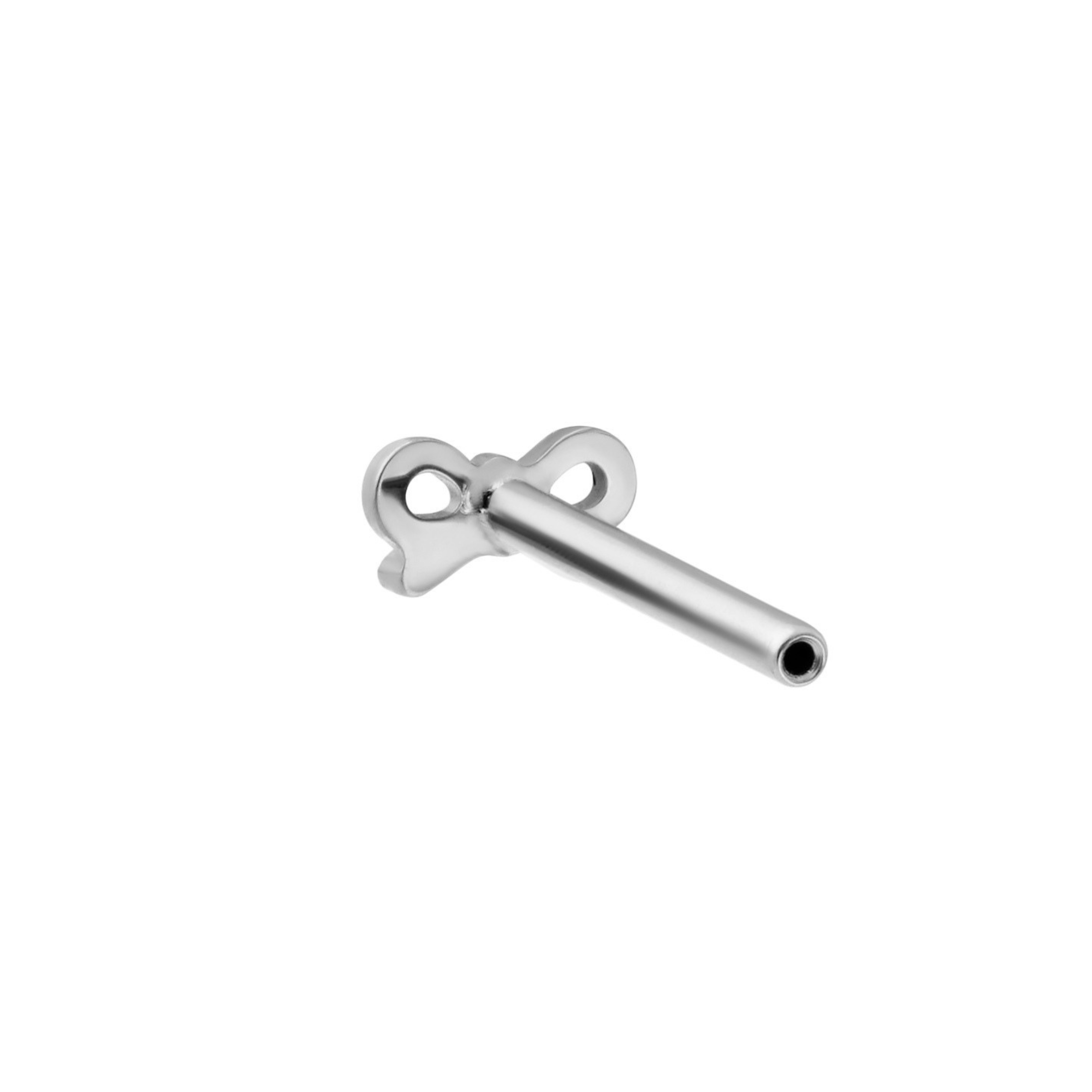 Amélie Mini Bow Flat Back Earring Post (Choose a Length)
