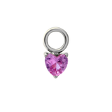 Amourette Hoop Charm - Rose