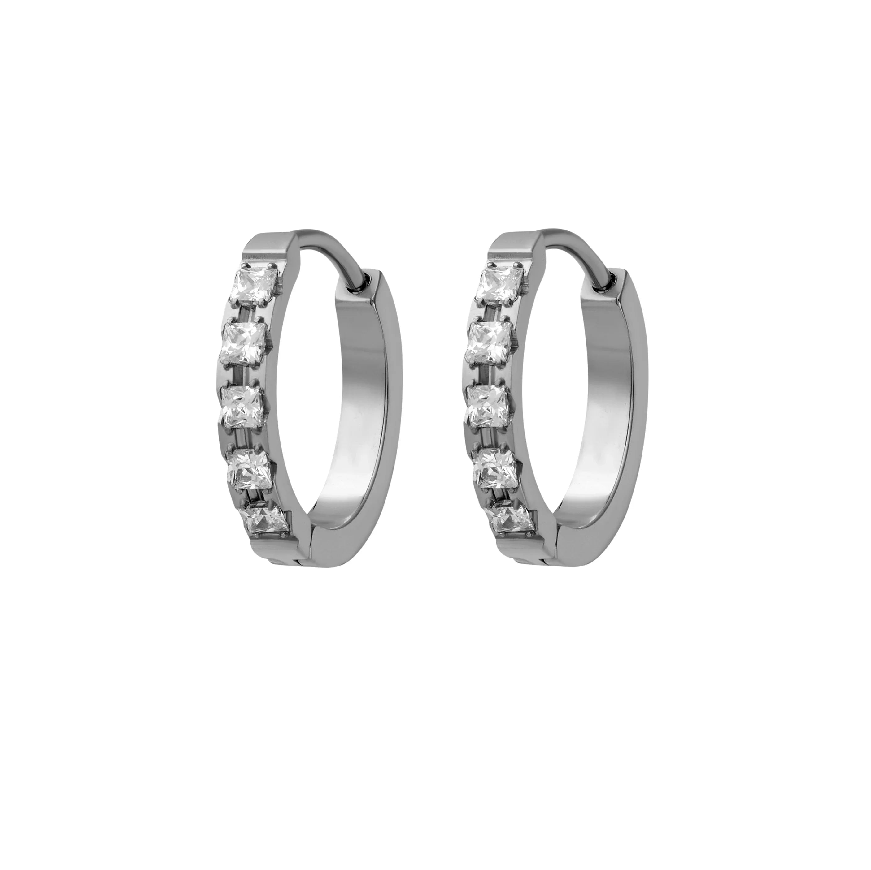 Apricity Titanium Hoops