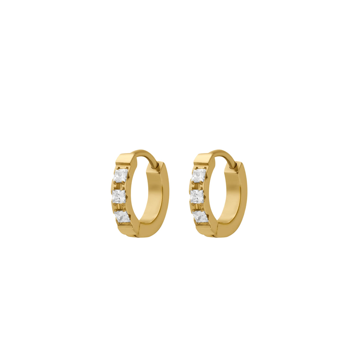 Apricity Titanium Hoops