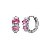 Aurora Titanium Hoops