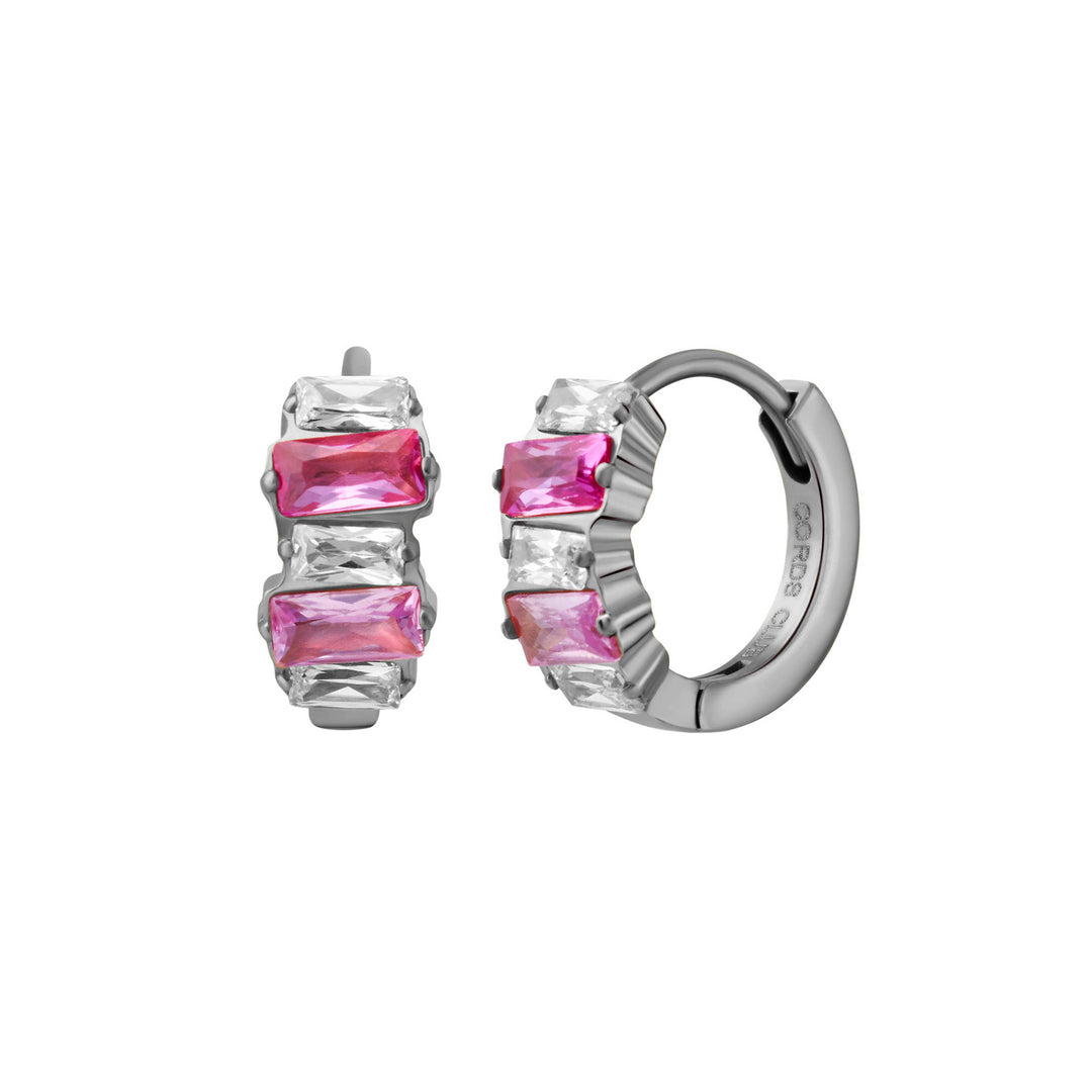 Aurora Titanium Hoops