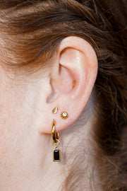 Tear Drop Flat Back Stud