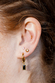 Micro Pink Gem Flat Back Stud