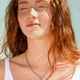 Textured Essential Charm Necklace
