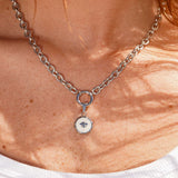 Textured Essential Charm Necklace