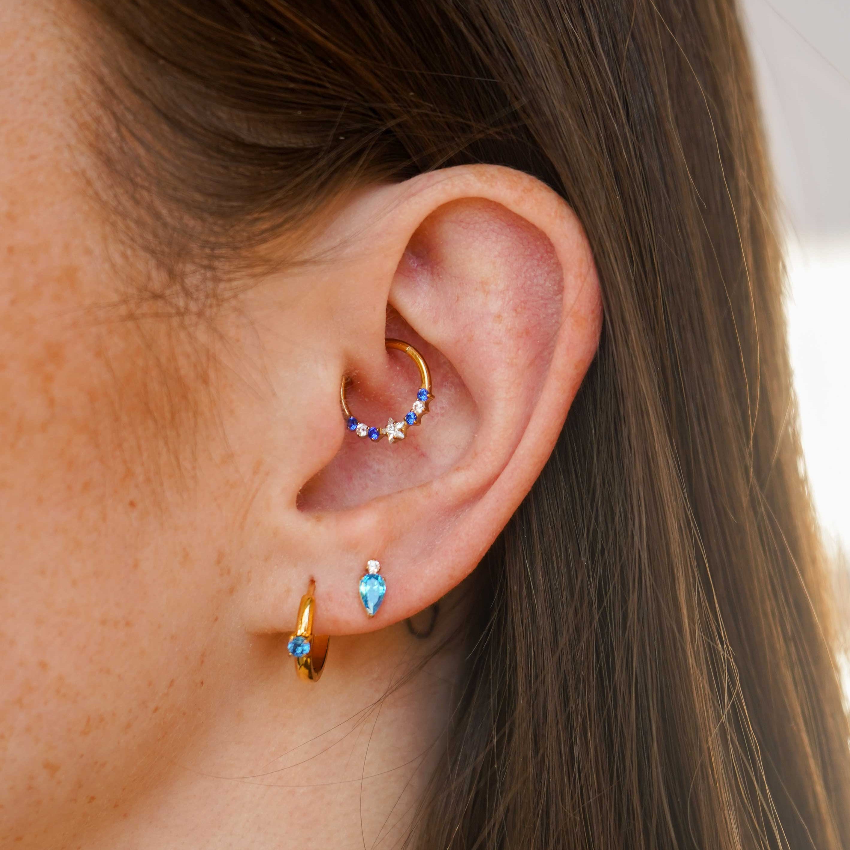 Starfall Daith Hoop