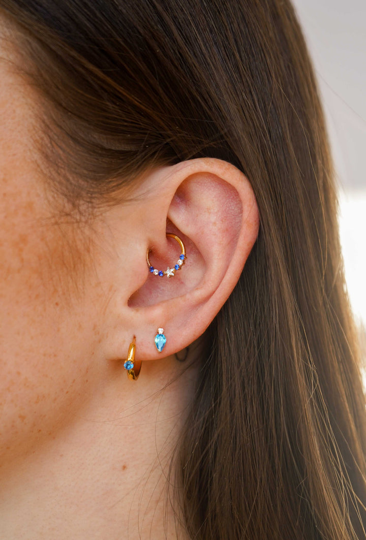 Starfall Daith Hoop