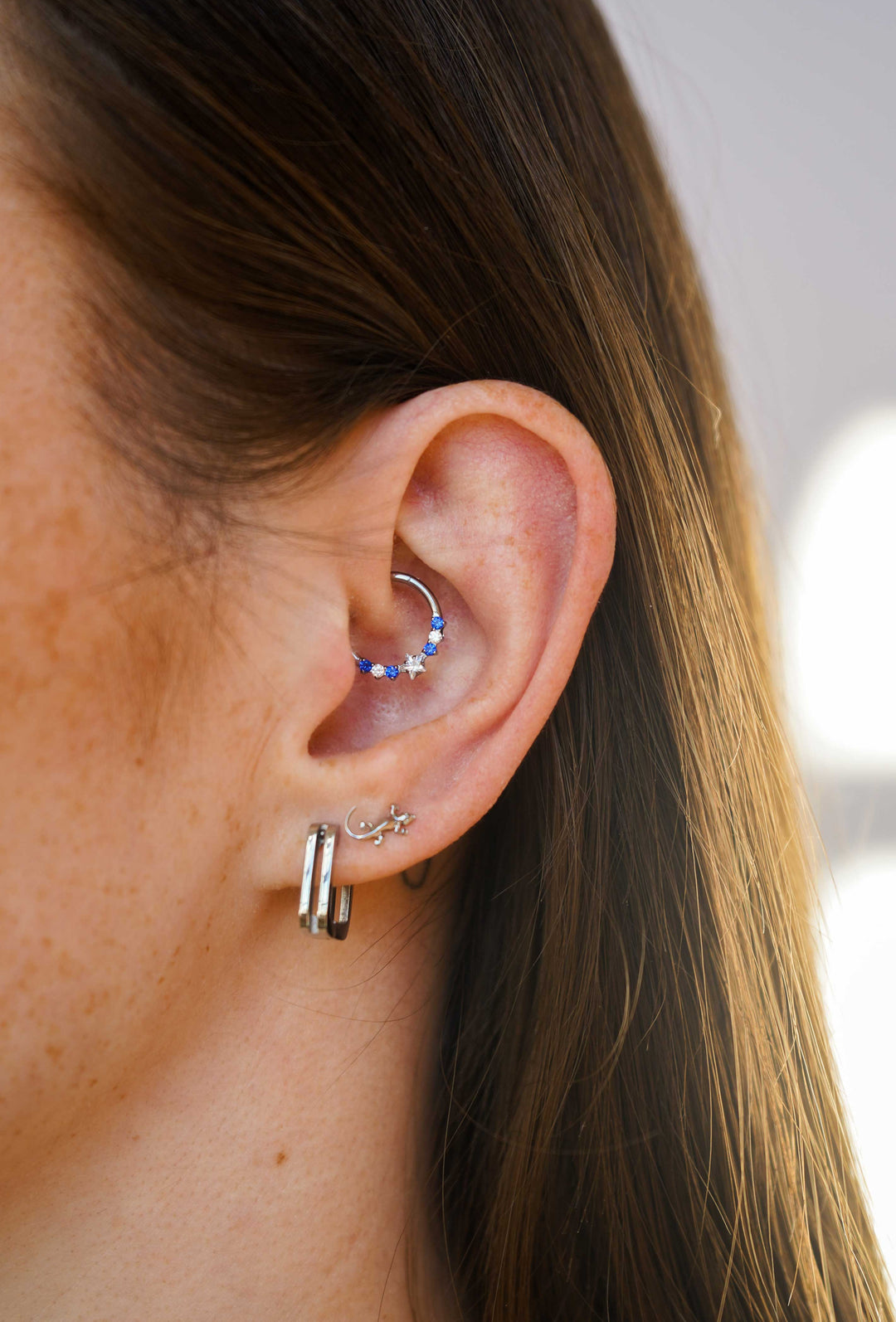 Starfall Daith Hoop