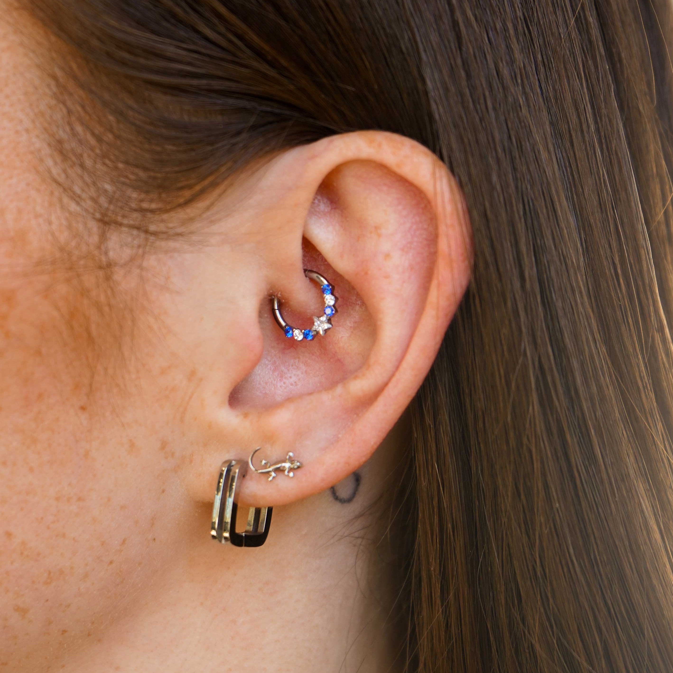 Starfall Daith Hoop