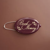 Book Money Coin Purse - Coffee