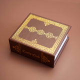 Bookbound Earring Box - Coffee