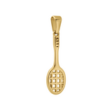 Badminton Racket Necklace Charm