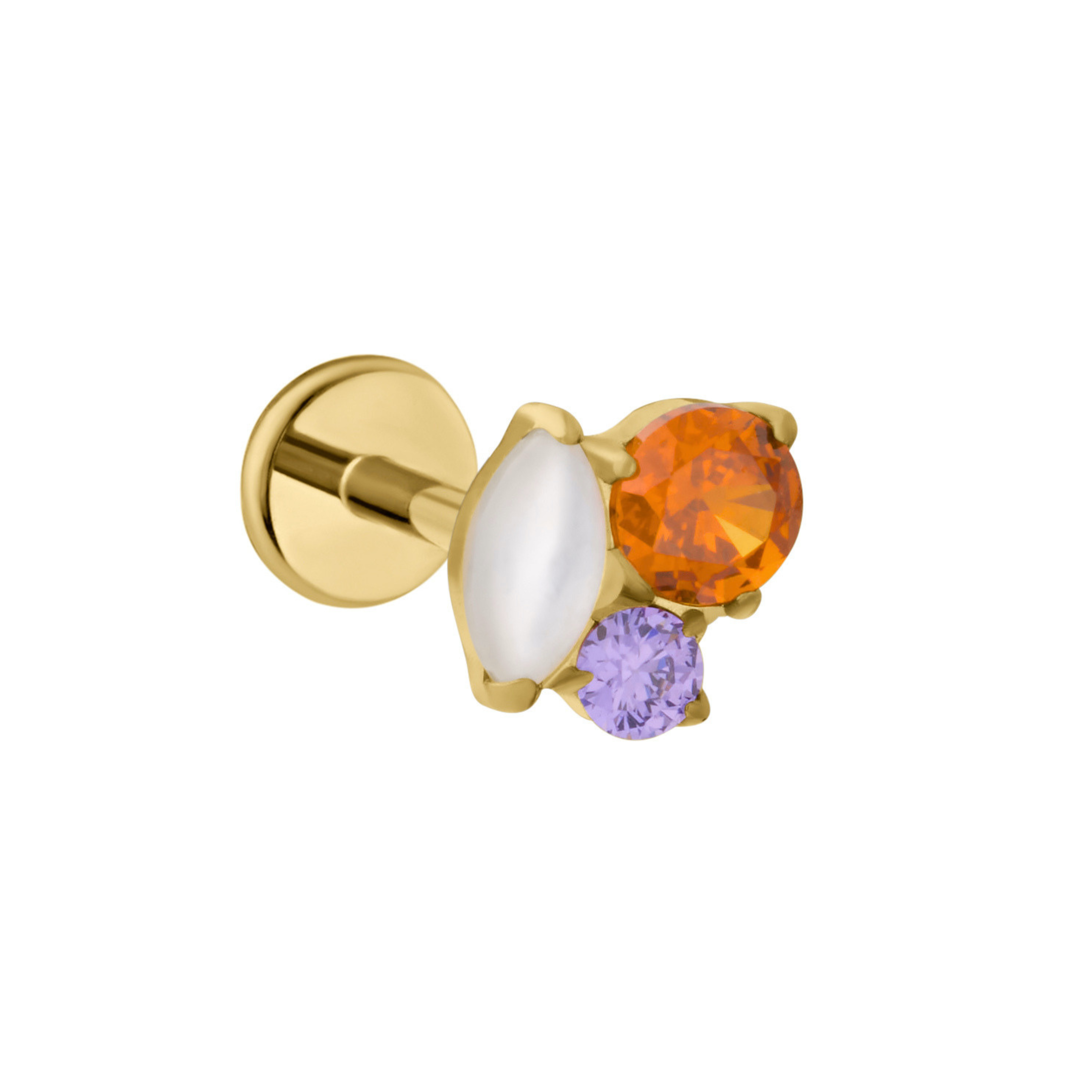 Bijoux Flat Back Stud - Spooky