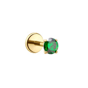 Birthstone Flat Back Stud