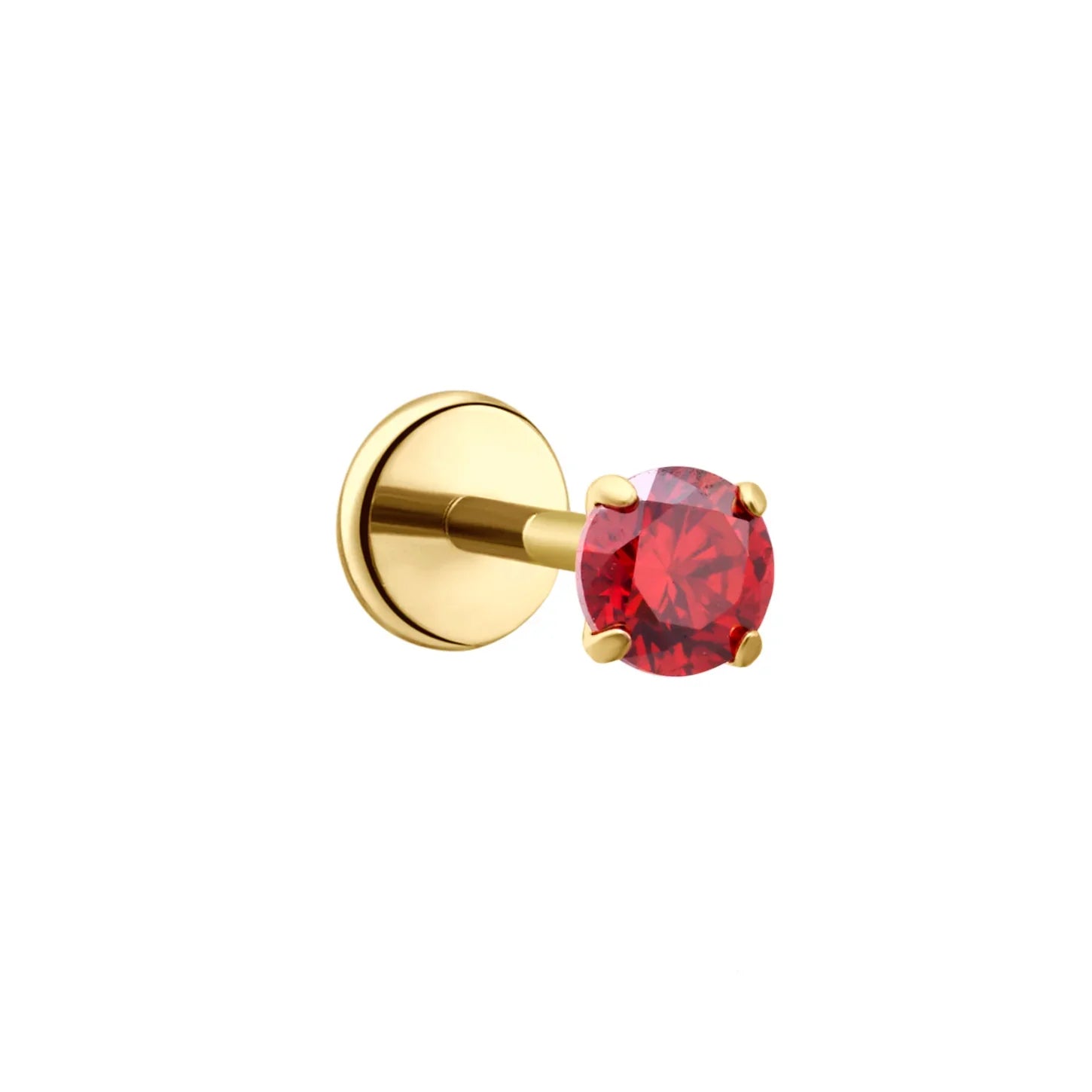 Birthstone Flat Back Stud