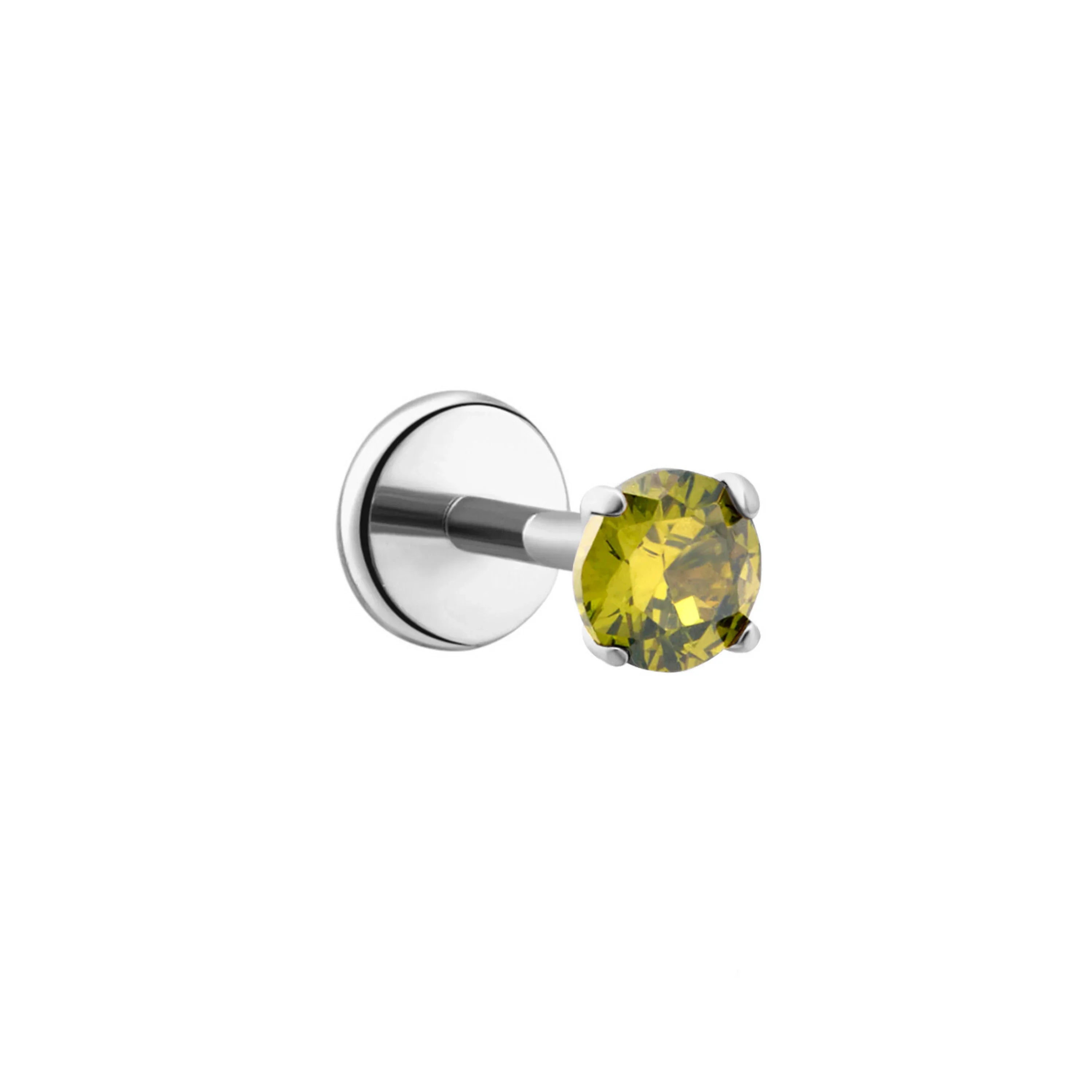 Birthstone Flat Back Stud