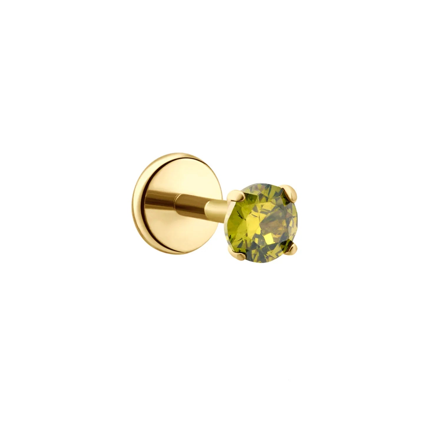 Birthstone Flat Back Stud