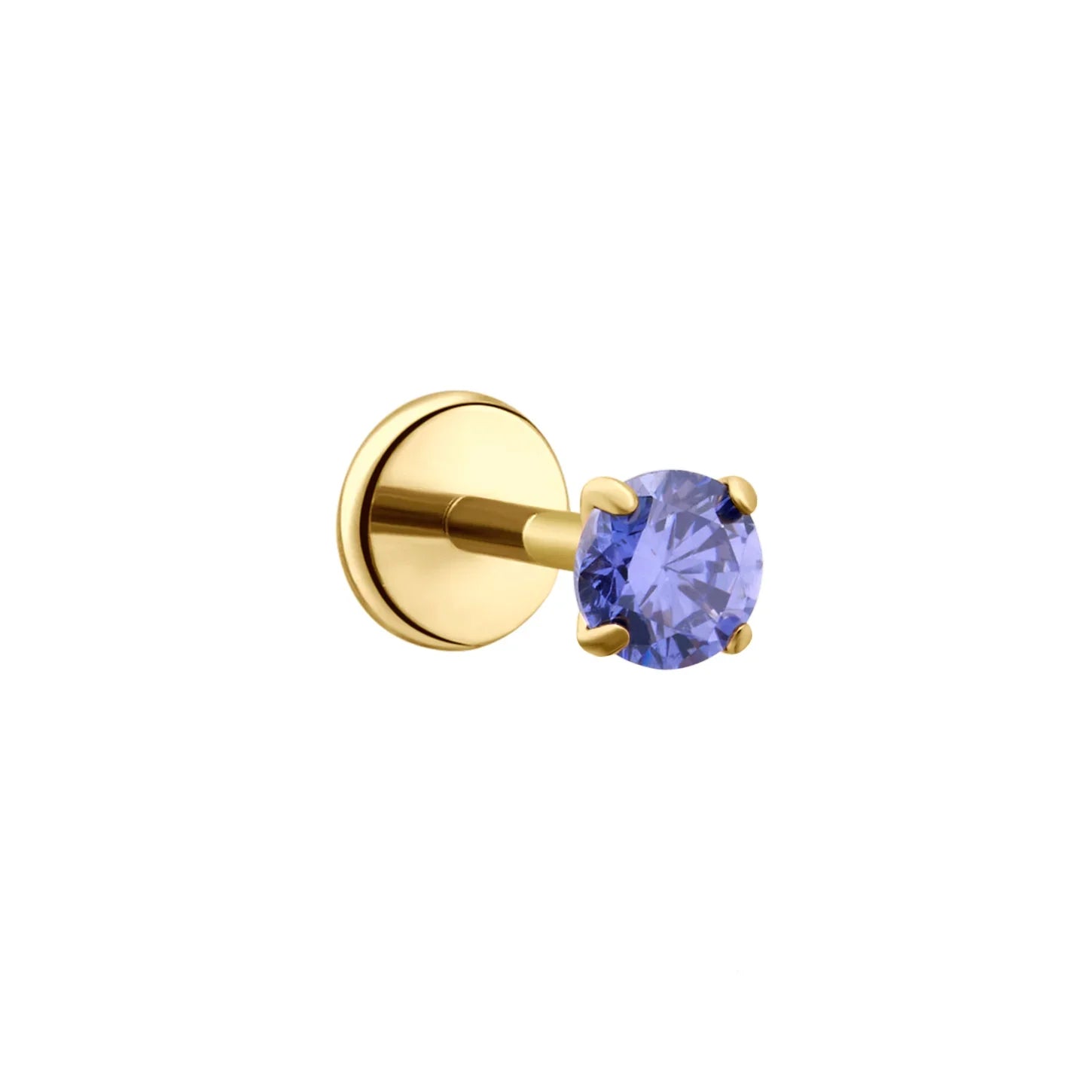 Birthstone Flat Back Stud