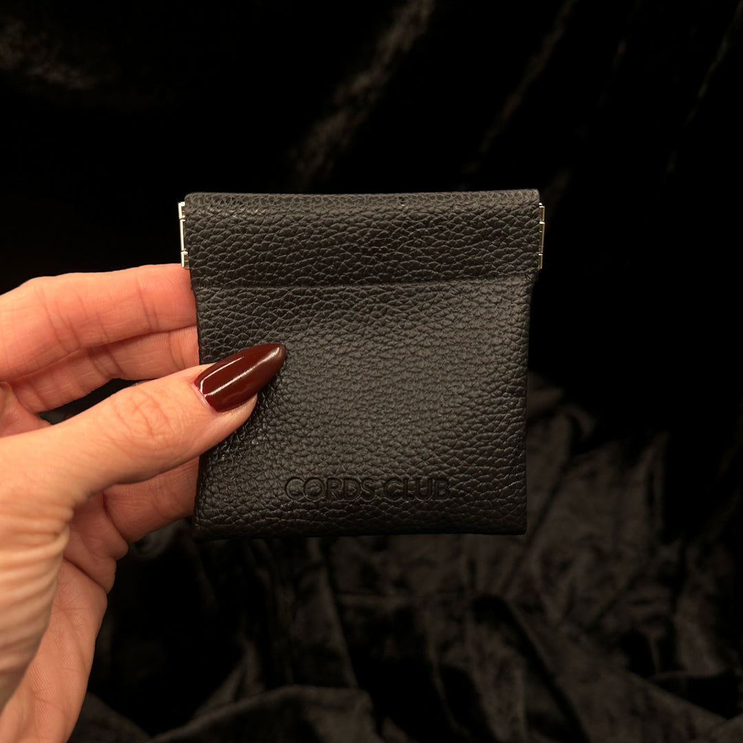 Flat Back Travel Palette Pouch - Black