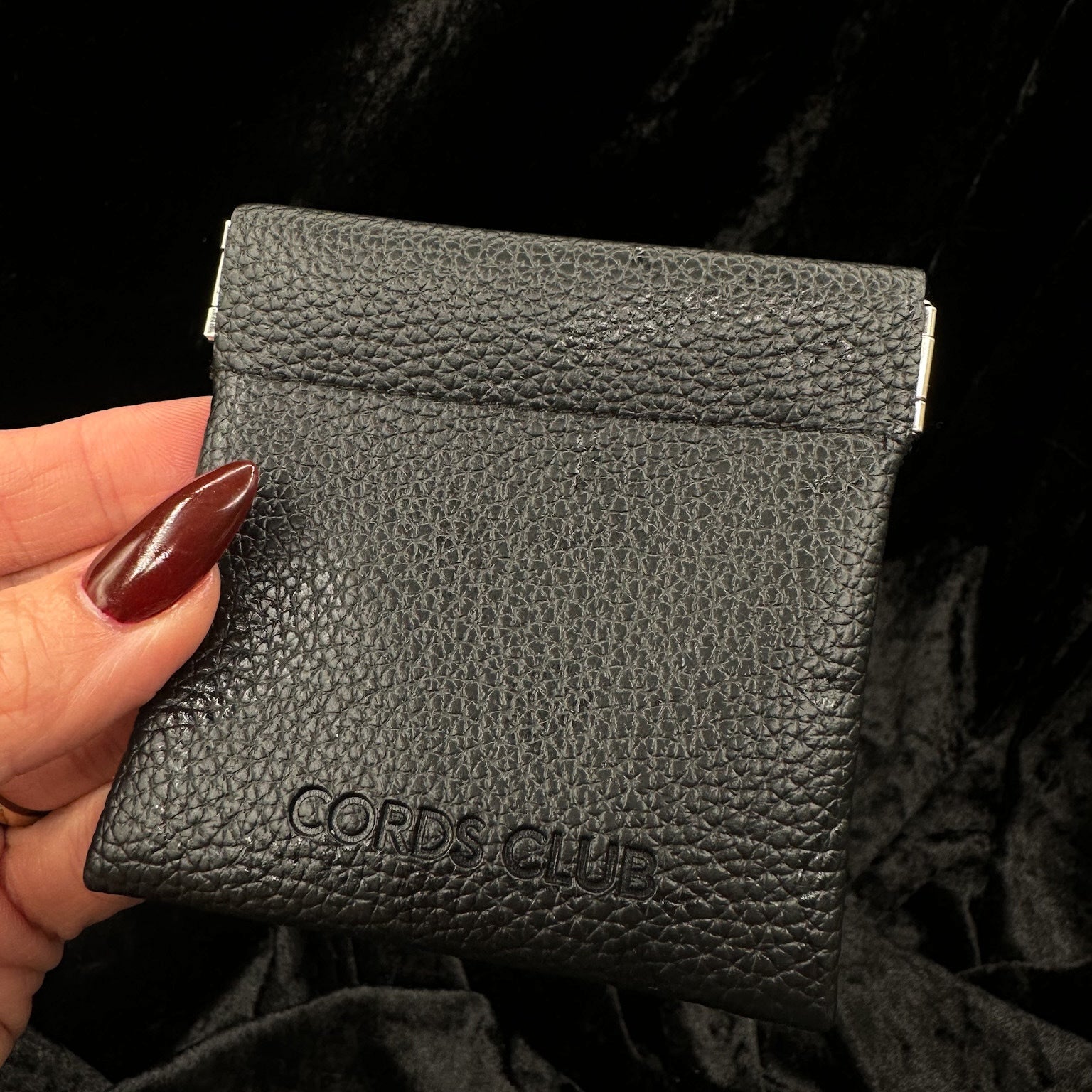 Flat Back Travel Palette Pouch - Black