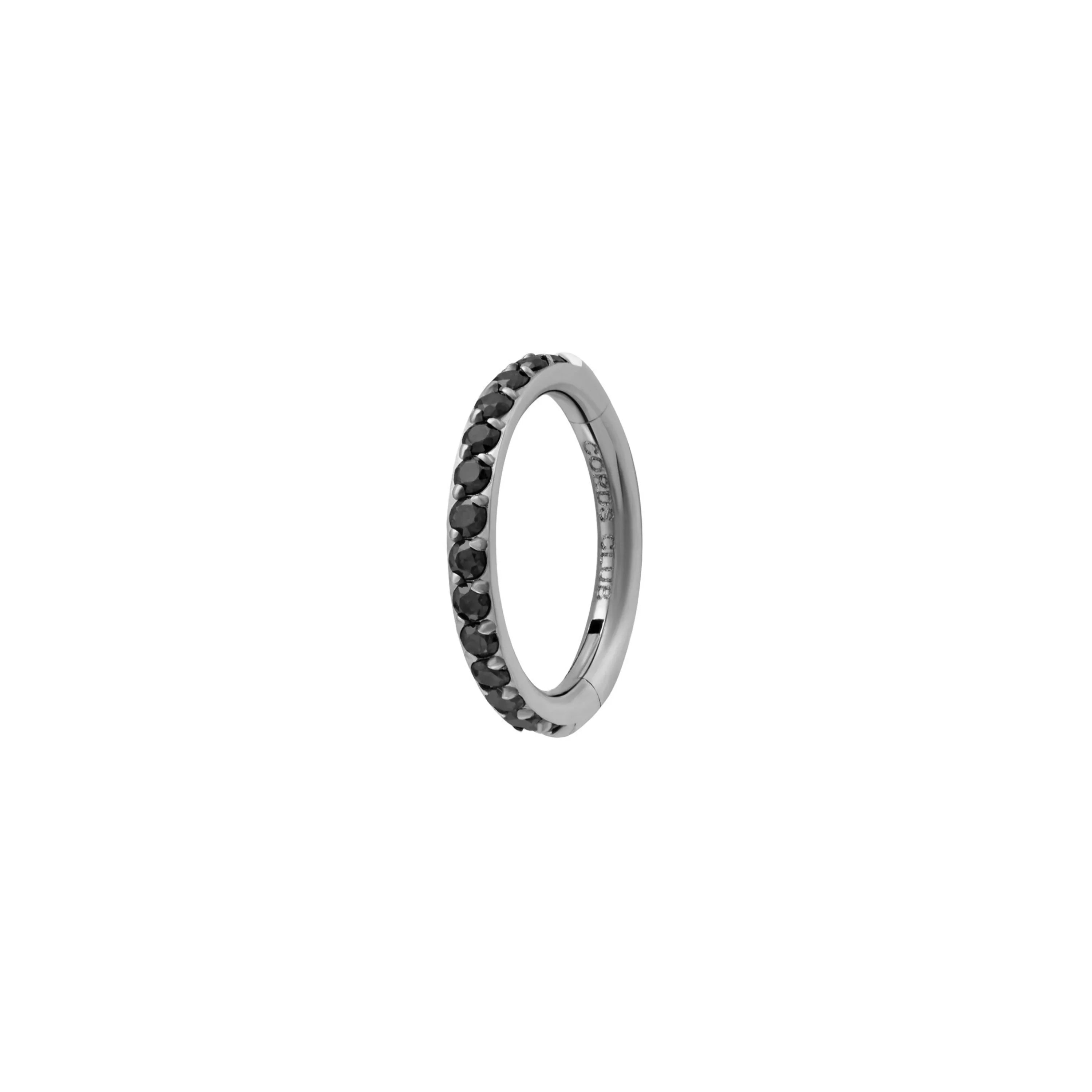 Gem Clicker Hoop - Onyx