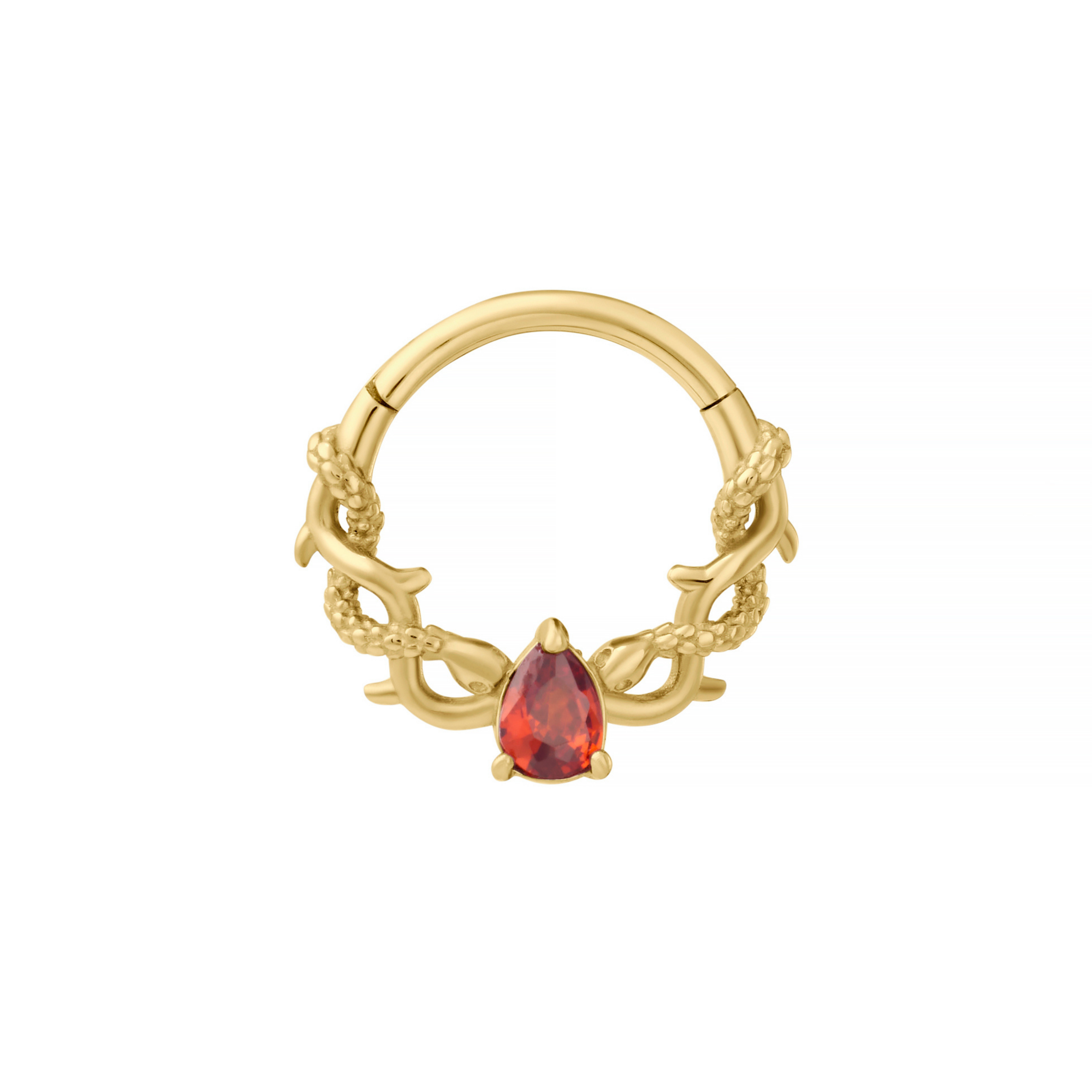 Bloodvine Daith Hoop