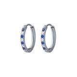 Blue Hour Titanium Celestial Hoops