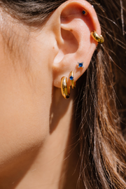 Blue Hour Flat Back Stud