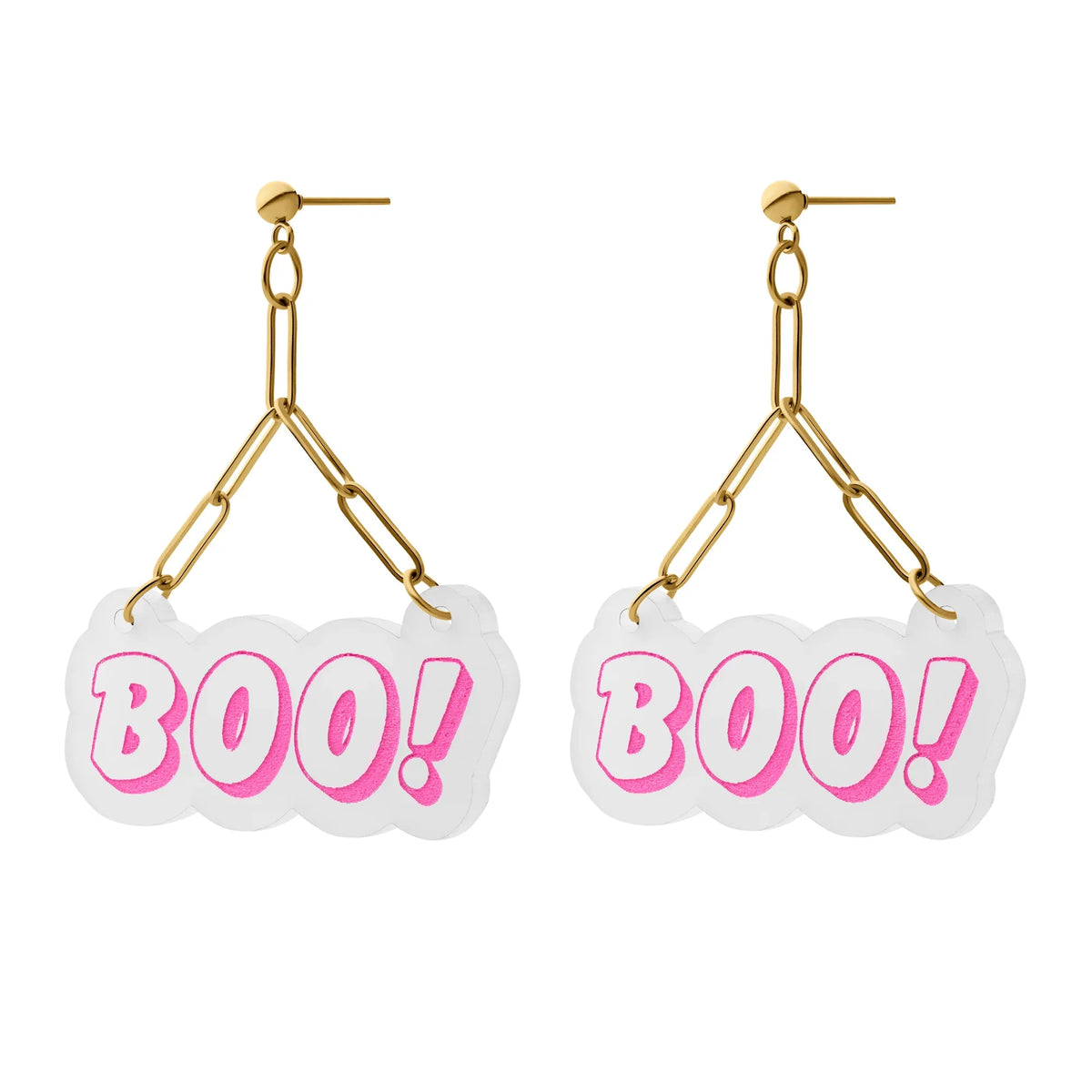 Boo Glow dark Earrings