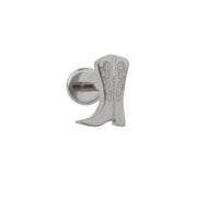 Western Boot Flat Back Stud