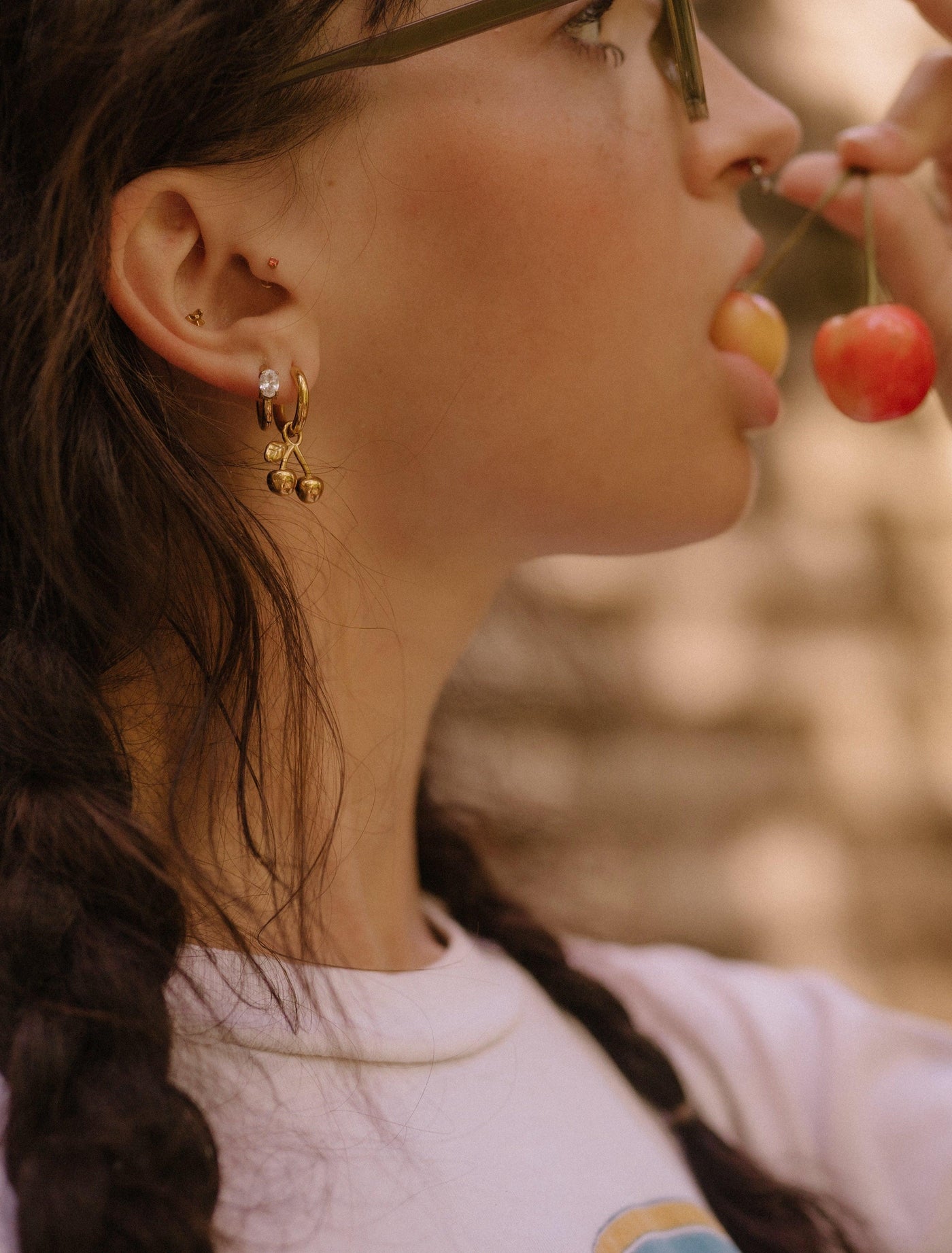 Cherry Bomb Hoops